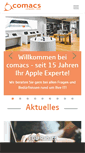 Mobile Screenshot of comacs.de